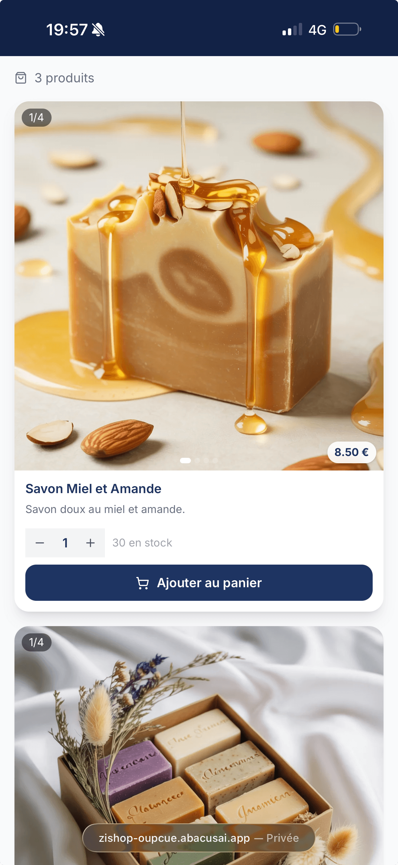 App screenshot